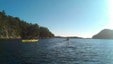 På vei ut Trysfjorden.