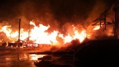 Brann på Østerdalsbruket på Koppang