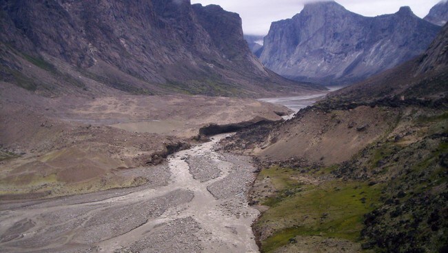Nasjonalparken Auyuittuq på Baffin-øya (Foto: HO/SCANPIX)