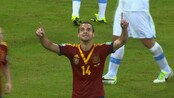 Spania slo Uruguay i prøve-VM - Spania møtte Uruguay i første runde av prøve-VM.