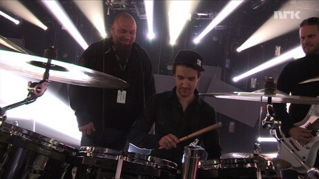 Emil Solli-Tangen og Gromth (Foto: Gard Brox Jensen/NRK) Emil Solli-Tangen og Gromth (Foto: Gard Brox Jensen/NRK)