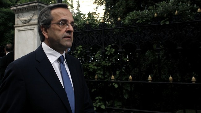 Antonis Samaras (Foto: ANGELOS TZORTZINIS/Afp) Antonis Samaras (Foto: ANGELOS TZORTZINIS/Afp)