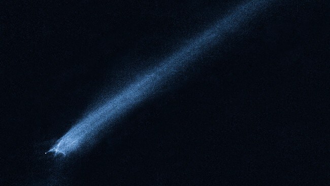 Asteroidekollisjon (Foto: NASA/Scanpix/AP) Asteroidekollisjon (Foto: NASA/Scanpix/AP)
