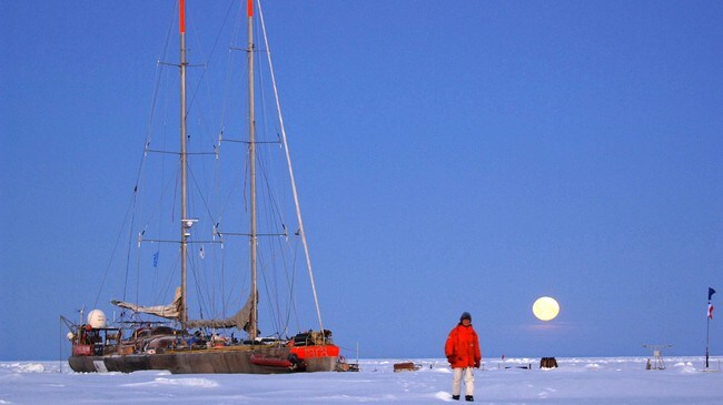 Tara i Arktis (Foto: -/AFP)