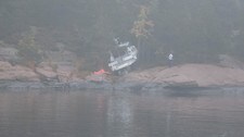 Tåkekaos i Oslofjorden (Foto: RS Horn Flyer)