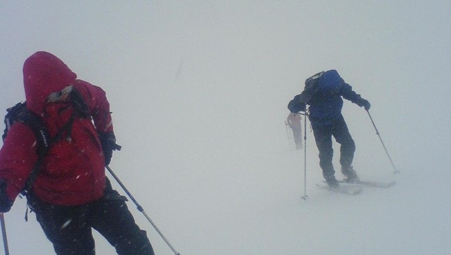 Snøstorm (illustrasjonsbilde)