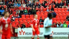 Glissent på Brann stadion (Foto: Hommedal, Marit/SCANPIX)