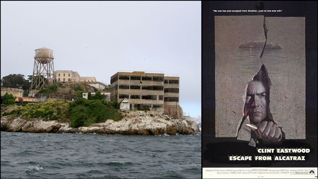 Alcatraz og filmplakat Alcatraz og filmplakat