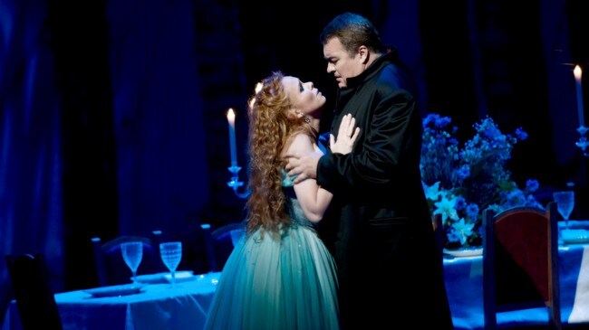 Solveig Kringlebotn og Miroslav Dvorsky i Rusalka (Foto: Erik Berg (Den Norske Opera & Ballett))