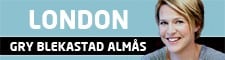 London: Gry Blekastad Almås (NRK) London: Gry Blekastad Almås (NRK)
