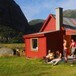 Viglesdalen består av to hytter. Bildet viser den eldste og minste