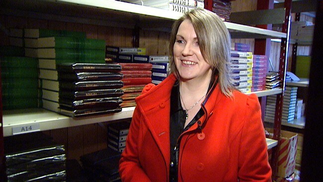 generalsekretær i Bibelselskapet, Ingeborg Mongstad-Kvammen (Foto: Anders Winlund/NRK) generalsekretær i Bibelselskapet, Ingeborg Mongstad-Kvammen (Foto: Anders Winlund/NRK)