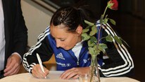 Camilla Herrem forlenger kontrakten med Byåsen (Foto: Tor Aage Hansen) Camilla Herrem forlenger kontrakten med Byåsen (Foto: Tor Aage Hansen)