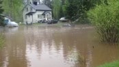 Oversvømmelse ved Tangen i Stange - Oversvømmelse ved Tangen i Stange