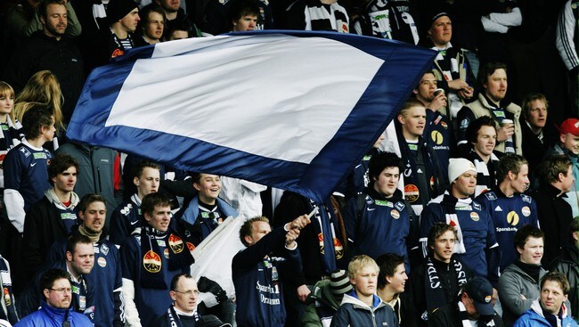 Strømsgodset-publikum på Marienlyst stadion (Foto: Erichsen, Jarl Fr./SCANPIX) Strømsgodset-publikum på Marienlyst stadion (Foto: Erichsen, Jarl Fr./SCANPIX)