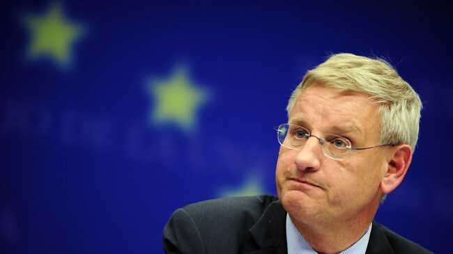 Carl Bildt (Foto: DOMINIQUE FAGET/AFP) Carl Bildt (Foto: DOMINIQUE FAGET/AFP)