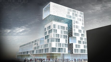 Filadelfias nybygg i Kristiansand (Foto: Kristin Jarmund Arkitekter AS)