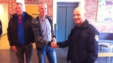 Semje om brannordning i Vik (Foto: MMS-foto: Noralv Pedersen/NRK) Semje om brannordning i Vik (Foto: MMS-foto: Noralv Pedersen/NRK)