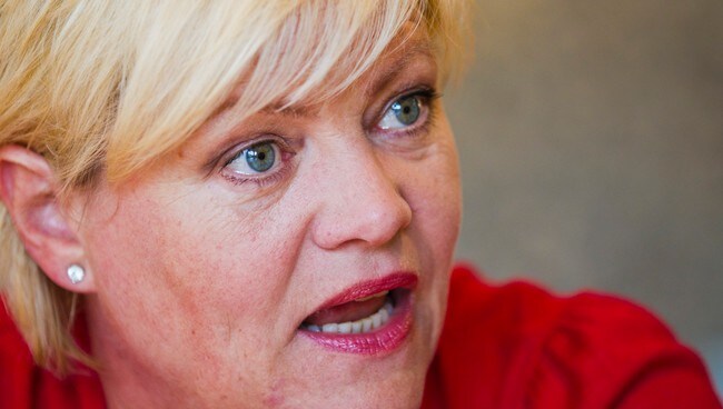 Kristin Halvorsen (SV) (Foto: Grøtt, Vegard/SCANPIX) Kristin Halvorsen (SV) (Foto: Grøtt, Vegard/SCANPIX)