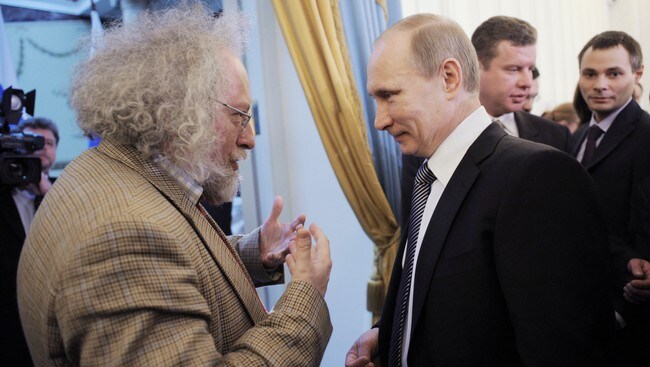 Aleksej Venediktov og Vladimir Putin (Foto: RIA Novosti/Reuters)