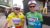 Boasson Hagen får inger gaver av Kristoff på bursdagen sin - Det var duket for tredje etappe av Glava Tour of Norway. Målgang er i Drammen. Selv om Edvald Boasson Hagen har fødselsdag i dag, får han ingen gavepakker fra rival Alexander Kristoff. NRK pratet med dem før start. (Reporter: Ida Nysæter Rasch).