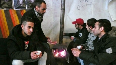 Palestinaleiren (Foto: Arne Raanaas/NRK) Palestinaleiren (Foto: Arne Raanaas/NRK)