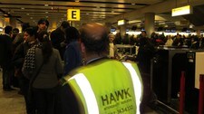 Kaos på Heathrow (Foto: Kristin Ellen Jensen)
