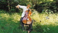 Morten Hannisdal, cellist i KORK (Foto: Evy Andersen)