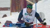 Ulset med strålende skyting - Nils Erik Ulset skyter fullt hus under dagens 7.5 km skiskyting i Paralympics.
