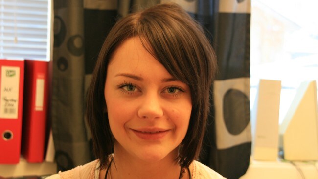 Line Hoem (Foto: Trond Vestre/NRK)