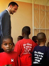 Kronprins Haakon i Sør-Afrika. 2001 (Foto: Heiko Junge/Scanpix)