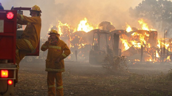 Brannmenn kjemper mot skogbrannene i Australia (Foto: WILLIAM WEST/AFP) Brannmenn kjemper mot skogbrannene i Australia (Foto: WILLIAM WEST/AFP)