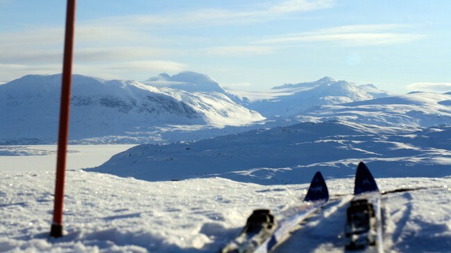 Skitur (Foto: Andreas Grimsæth/NRK)
