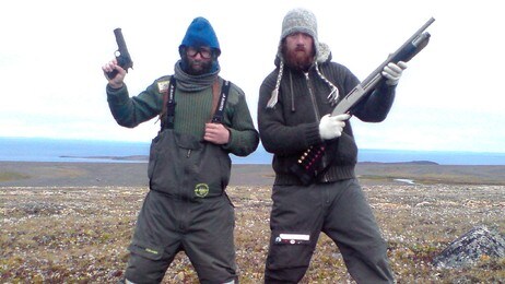 David Mercy og Fredrik Juell er forberedt på alt (Foto: WildVikings.com) David Mercy og Fredrik Juell er forberedt på alt (Foto: WildVikings.com)
