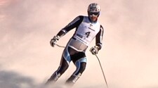 Aksel Lund Svindal i Narvik (Foto: Mona Gingstad/NRK)