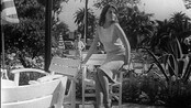 Christine Keeler i Cannes - Christine Keeler fotografert i forbindelse med filmpromotering.