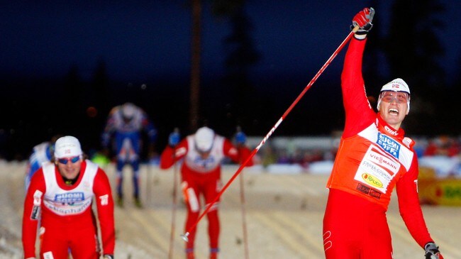 Ola Vigen Hattestad seirer i Kuusamo (Foto: Heiko Junge/Scanpix)