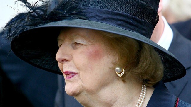 Thatcher (Foto: Gareth Fuller/PA Wire/PA Photos) Thatcher (Foto: Gareth Fuller/PA Wire/PA Photos)