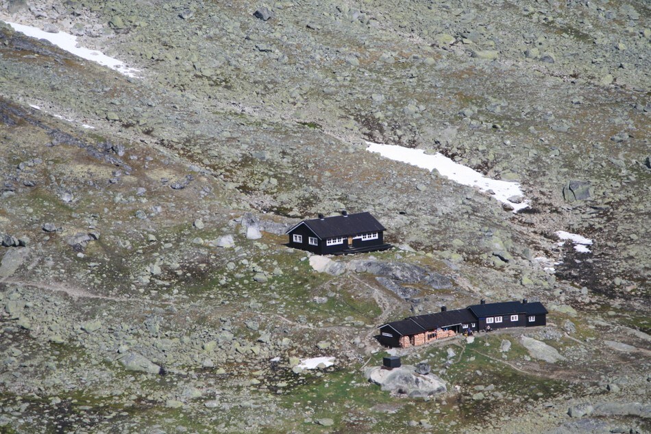 Olavsbu tatt fra Mjølkedalstinden
