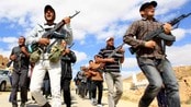 Opprørssoldater trener i Libya Opprørssoldater trener i Libya