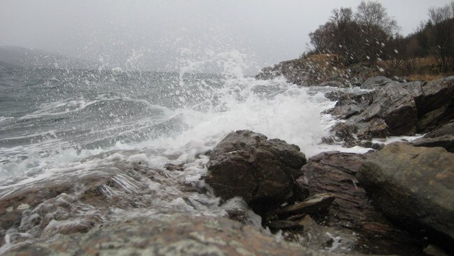 Vinterstorm (Foto: Finn-Ståle Schürmann)