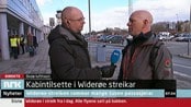 Streiken fører til lange reiseveier - - Befolkningen i Nord-Norge er totalt avhengig av at Widerøe er på vingene, sier en av passasjerene NRK har snakket med i Bodø.