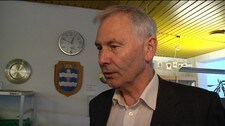 Helge Eriksen vil ha nytt kommunevåpen (Foto: Martin Mortensen) Helge Eriksen vil ha nytt kommunevåpen (Foto: Martin Mortensen)
