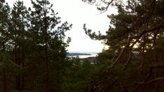 Går du litt mot sør oppe på toppen, har du fjordgløtt: 