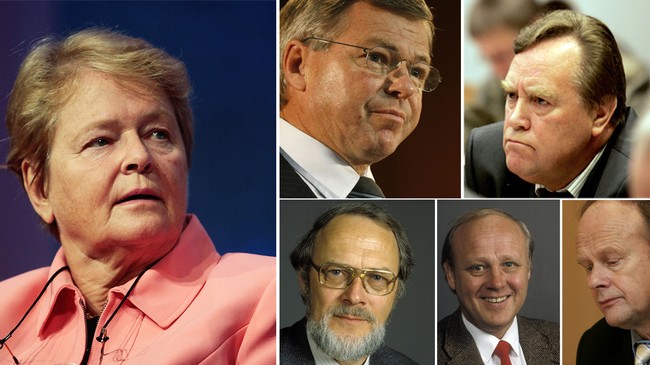 Politikere etterforsket av Økokrim (Foto: Fotomontasje: Scanpix / AFP / NTB) Politikere etterforsket av Økokrim (Foto: Fotomontasje: Scanpix / AFP / NTB)