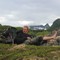 – En kraftig forstuet ankel satte stopper for planene om tinderangling. Den hovnet såpass opp at jeg ikke fikk på meg fjellskoene. Da var det bare å lene seg tilbake for å nyte utsikten, forteller Stian Aadland.