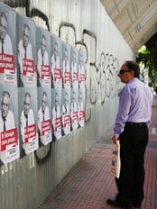 Valgplakater i Aten (Foto: YANNIS BEHRAKIS/Reuters) Valgplakater i Aten (Foto: YANNIS BEHRAKIS/Reuters)