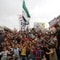 Demonstrasjoner mot president Bashar al-Assad i Kafranbel, nær Idlib 29. april.
Demonstrators protest against Syria's President Bashar al-Assad in Kafranbel, near Idlib April 29, 2012. Demonstrasjoner mot president Bashar al-Assad i Kafranbel, nær Idlib 29. april.
Demonstrators protest against Syria's President Bashar al-Assad in Kafranbel, near Idlib April 29, 2012.