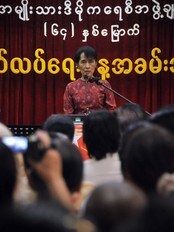 Aung San Suu Kyi (Foto: Soe Than WIN/Afp)
