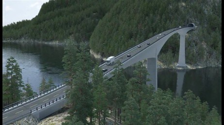 Video Denne brua skal byggast utan bompengar (Foto: Nyhetsspiller) Video Denne brua skal byggast utan bompengar (Foto: Nyhetsspiller)